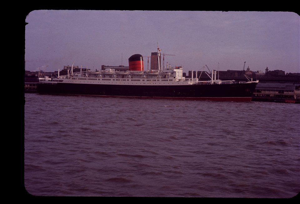 Cunard steamer, Liverpool.