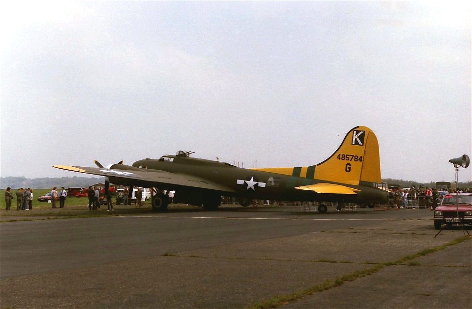 B-17 Sally B at Biggin Hill 1984