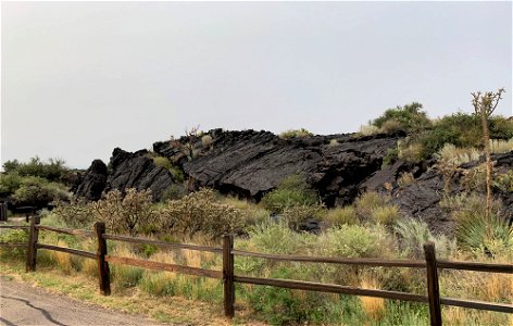 Lava at the Valley of Fires Recreation Area photo