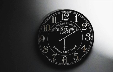 Old Town Clock photo