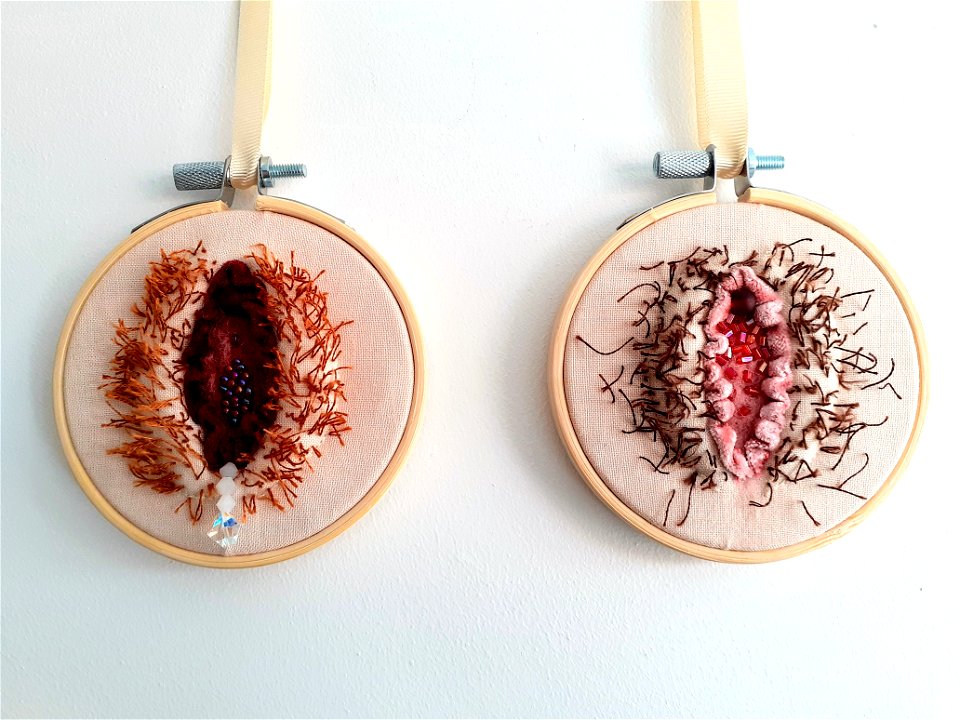 Tidy and wild vulvas