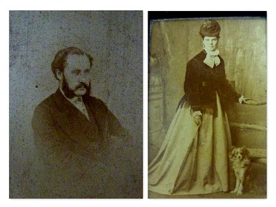 Henry Eyre and his wife Harriet Jessup photo