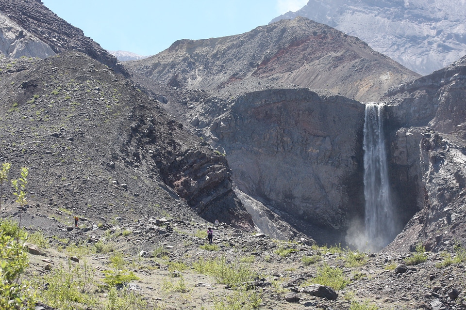 Loowit Falls of Mount Saint Helens