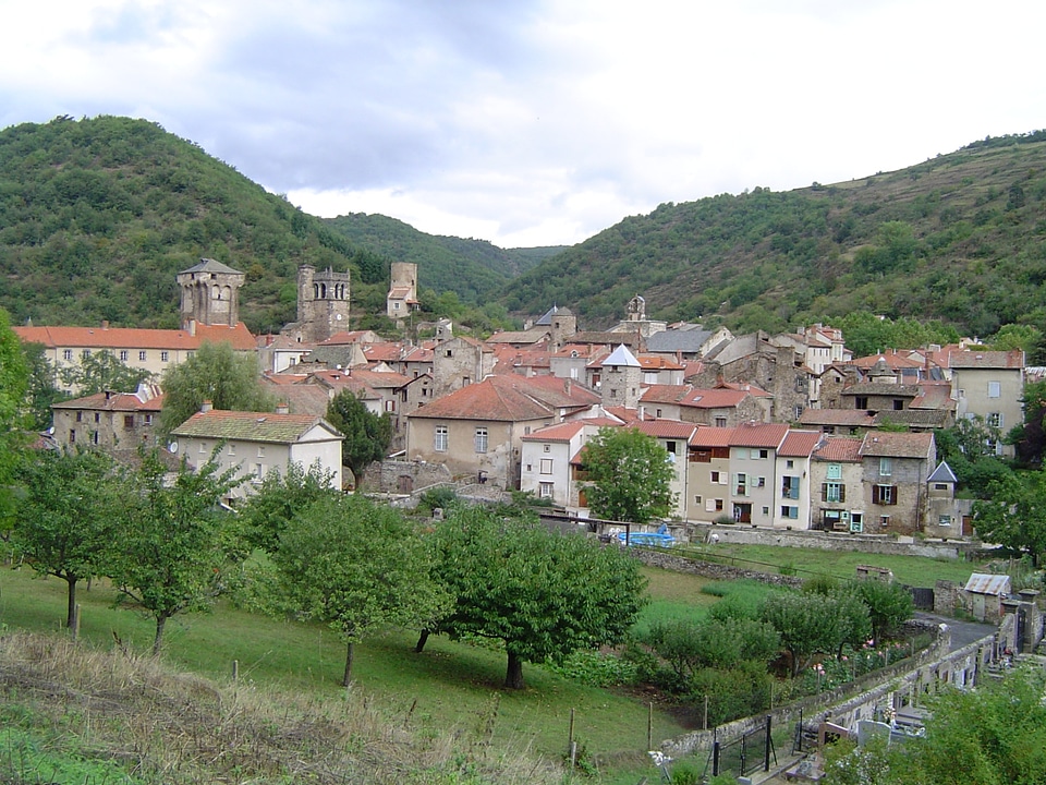 Blesle in south-central France