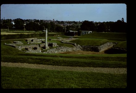 Roman theater at St. Albans photo