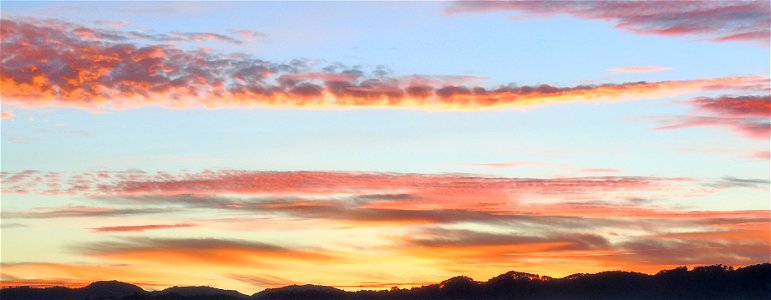 Amanecer en Ciudad de Guatemala