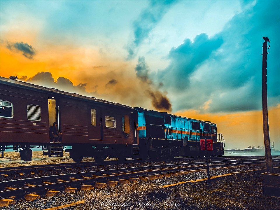 On the right track.
