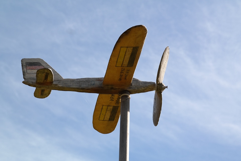 Model game aircraft wing