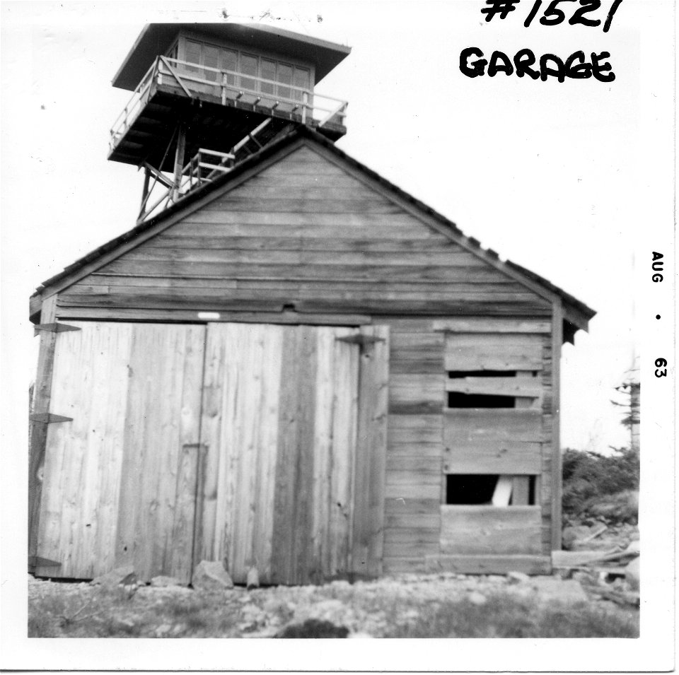 Clear Lake Butte Garage, 1963