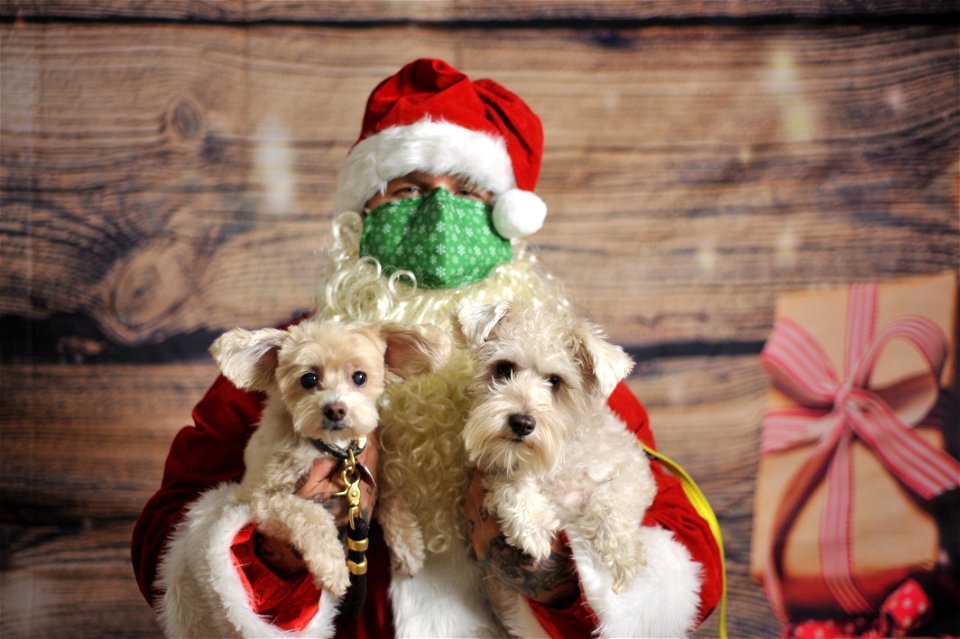 City of Elderly Love Claus for Paws Fundraiser