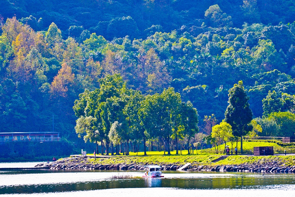 Liyu Lake in Hualien, Taiwan