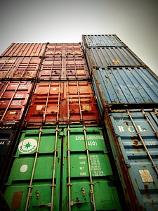 Steel containers photo