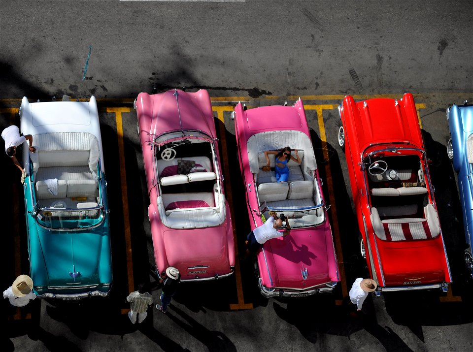 Pink Cadillac Photo Shoot