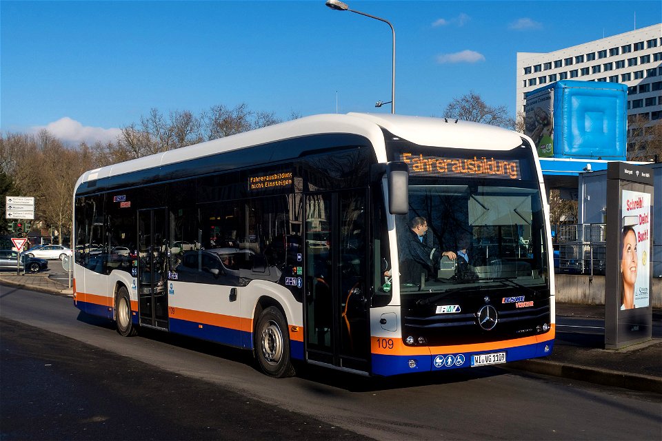 ESWE, Wiesbaden - Wagen 109 - WI-VG 1109 - Mercedes-Benz O 530 eCitaro (2019) - Wiesbaden, 16.02.2020