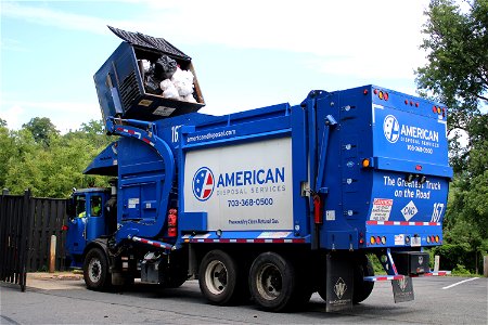 American Disposal truck 167 | Autocar ACX Mcneilus Ngen Atlantic