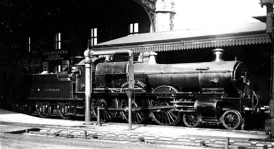 avon - gwr 4-4-0 william dean bristol temple meads