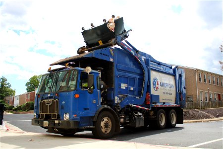 American Disposal truck 167