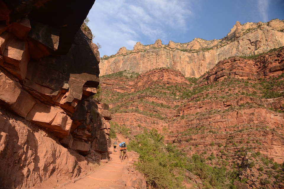 Bright Angel trail in Grand Canyon National Park