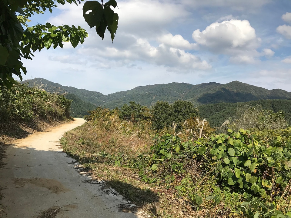 Doolare trail Dool Regil in Jirisan national park S.Korea