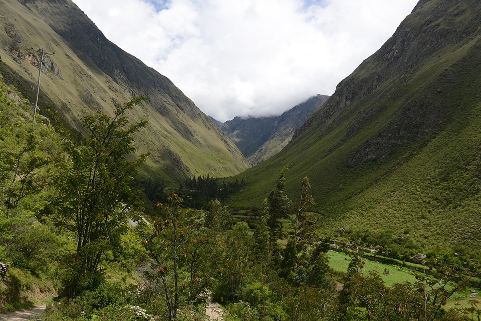 Inca trail to Machu Picchu, Cusco, Peru