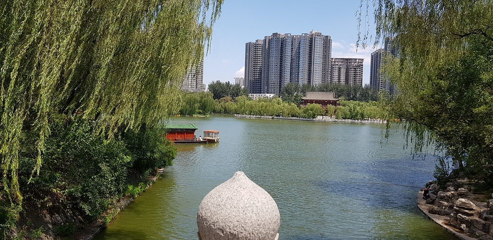 Beautiful view of ancient city Xian, China