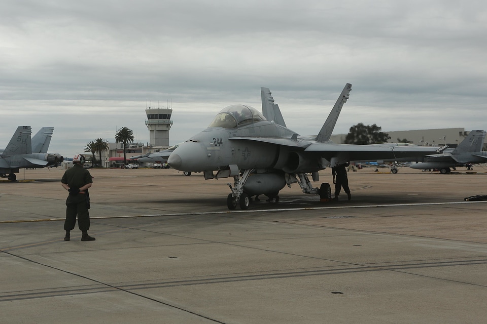 U.S. Marine Corps FA-18C Hornet aircraft