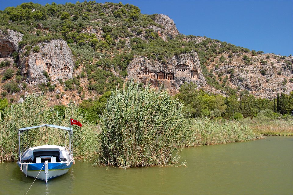 Ancient Lycian Tombs, Turkey