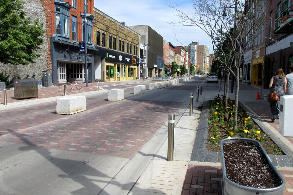 Front Street looking north from above Campbell