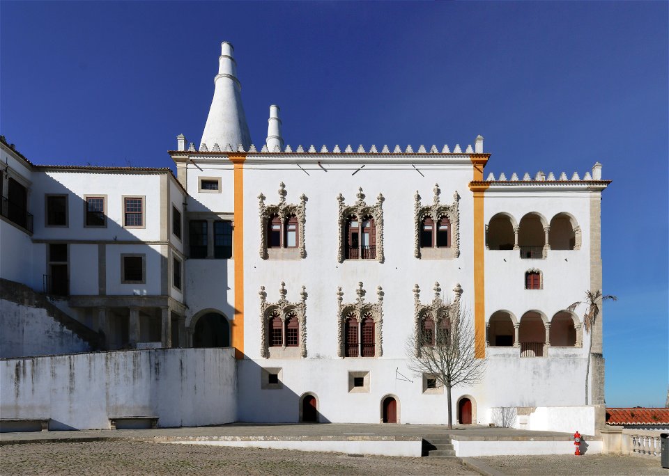 Sintra - Palacio Nacional - Front - Right Side - 1
