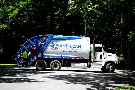 American Disposal truck 549