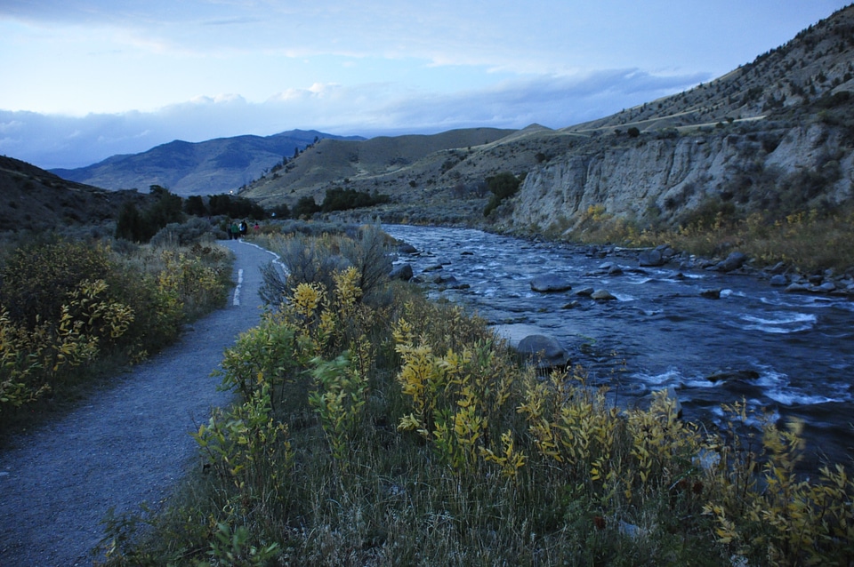 Yellowstone National Park in the state of Wyoming