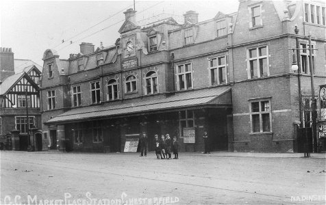 derbs - chesterfield market place station exterior gcr