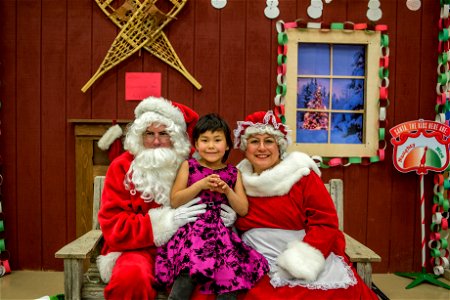 Emmonak welcomes Santa to town photo