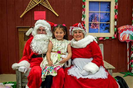 Emmonak welcomes Santa to town photo