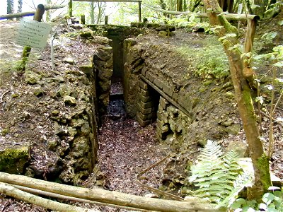 Butte de VAUQUOIS observatoire allemand-