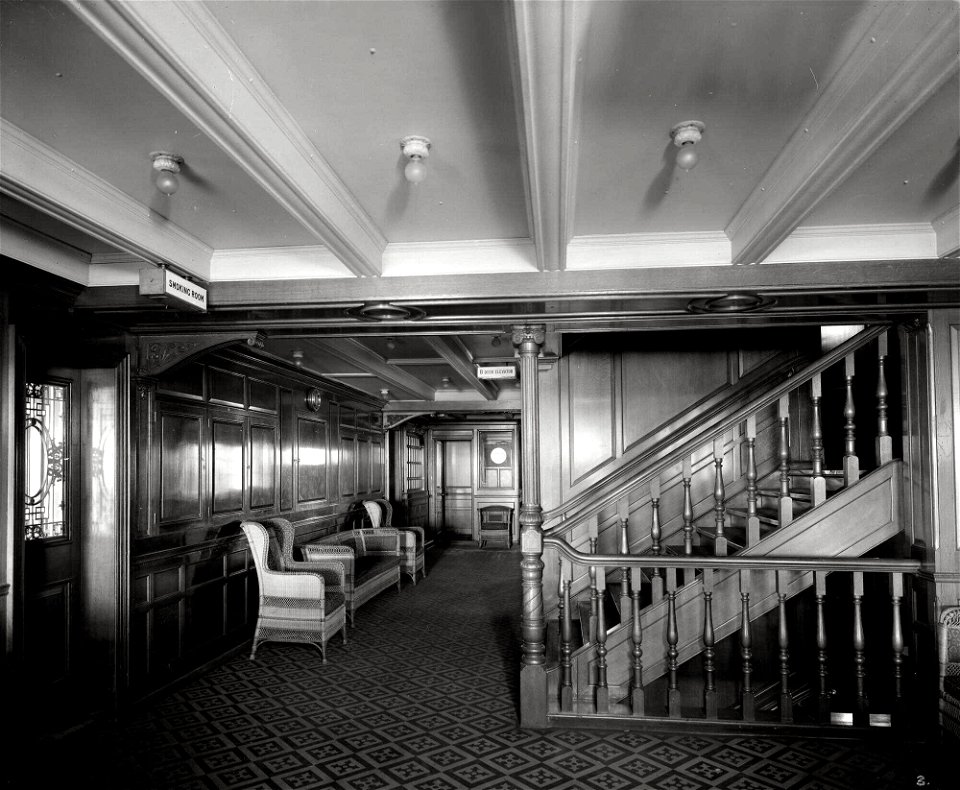 RMS Olympic 2nd-Class Entrance