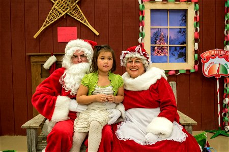 Emmonak welcomes Santa to town photo