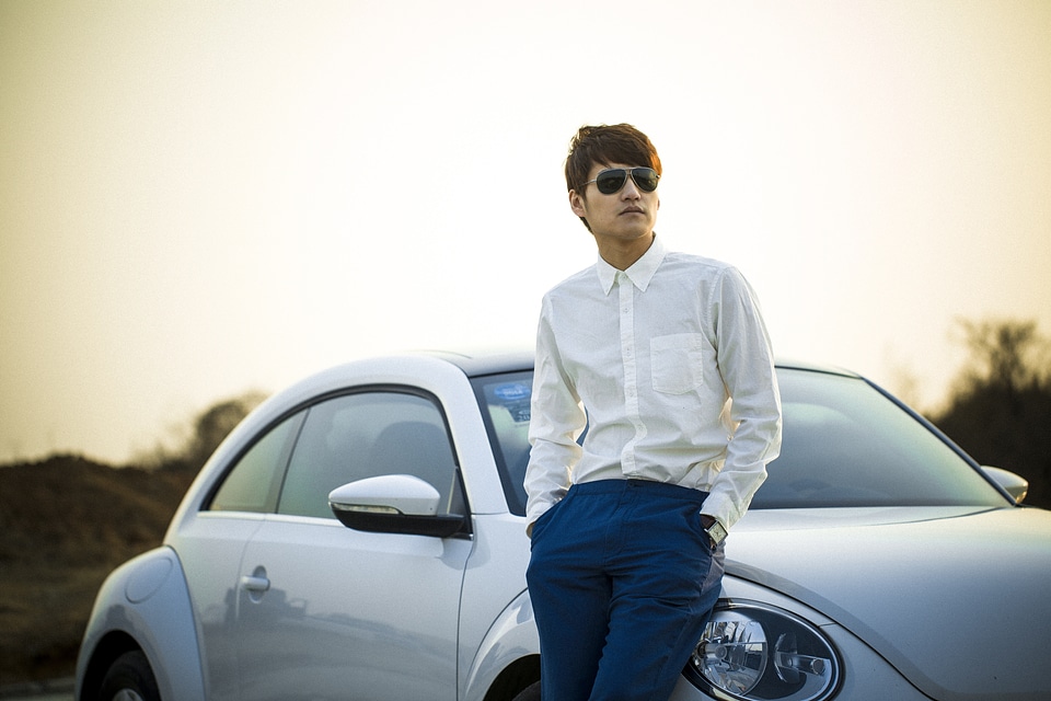 Glasses creative shooting taobao