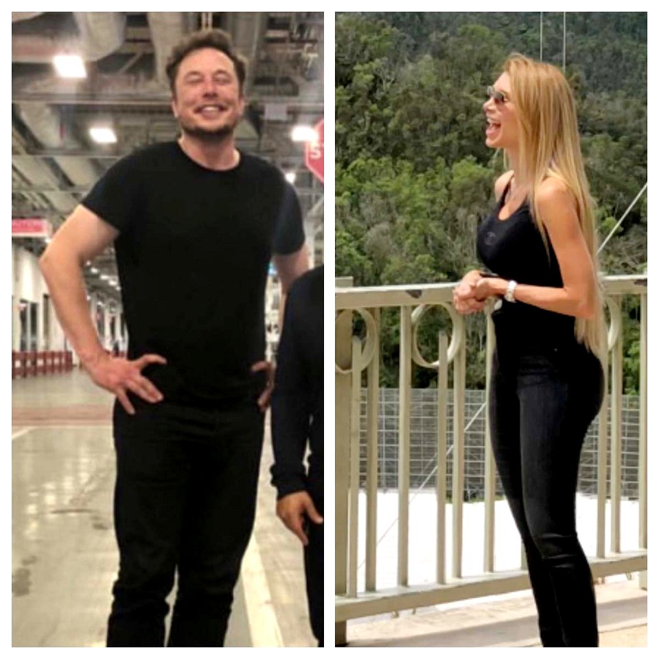 Celebrities in the space industry connected to NASA. Jeff Bezos, Sheyene Gerardi, Elon Musk, Richard Branson photo