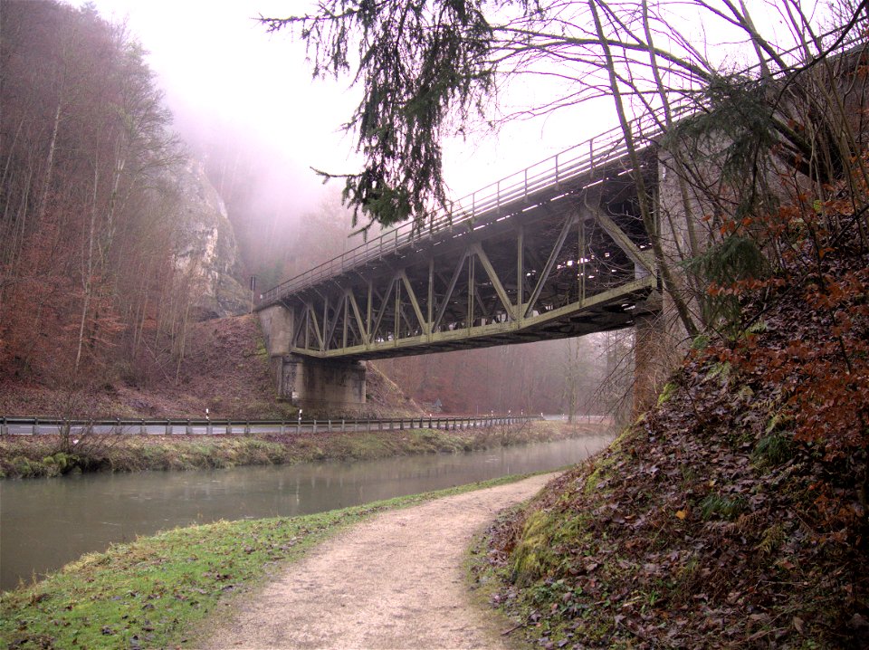 Entlang der Pegnitz Bahnstrecke Nürnberg Cheb