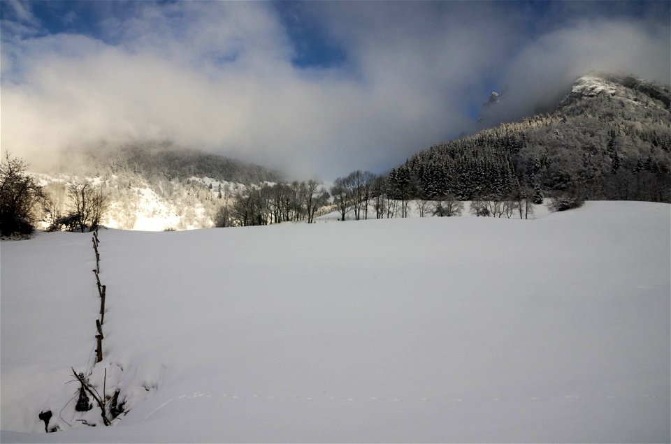 Massif des bauges - France