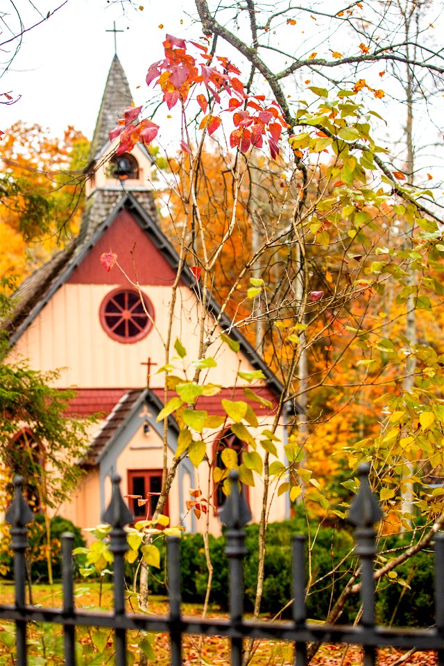 Historic Rugby Tennessee Episcopal Church and Town Hall