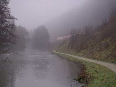 Entlang der Pegnitz Bahnstrecke Nürnberg Cheb