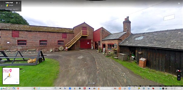 Tatton Park Farmyard from Streetview, August 2010, 01