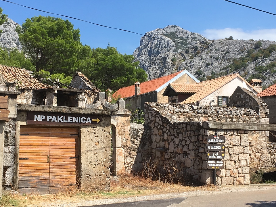 Paklenica National Park in Croatia
