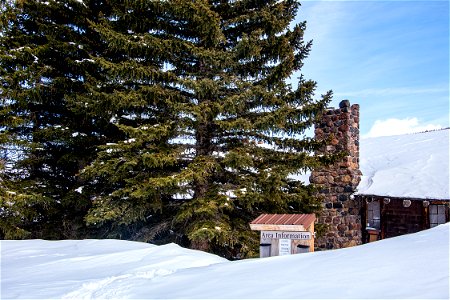 Fish Lake Lodge Buried in Snow - 2 photo