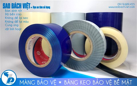 màng bảo vệ - băng keo bảo vệ bề mặt Sao Bách Việt 08 photo