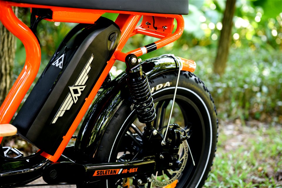 Electric bike with upgraded battery