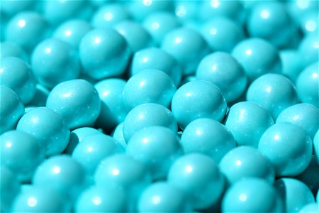 Turquoise Aqua Sweet Candy Spheres 2021