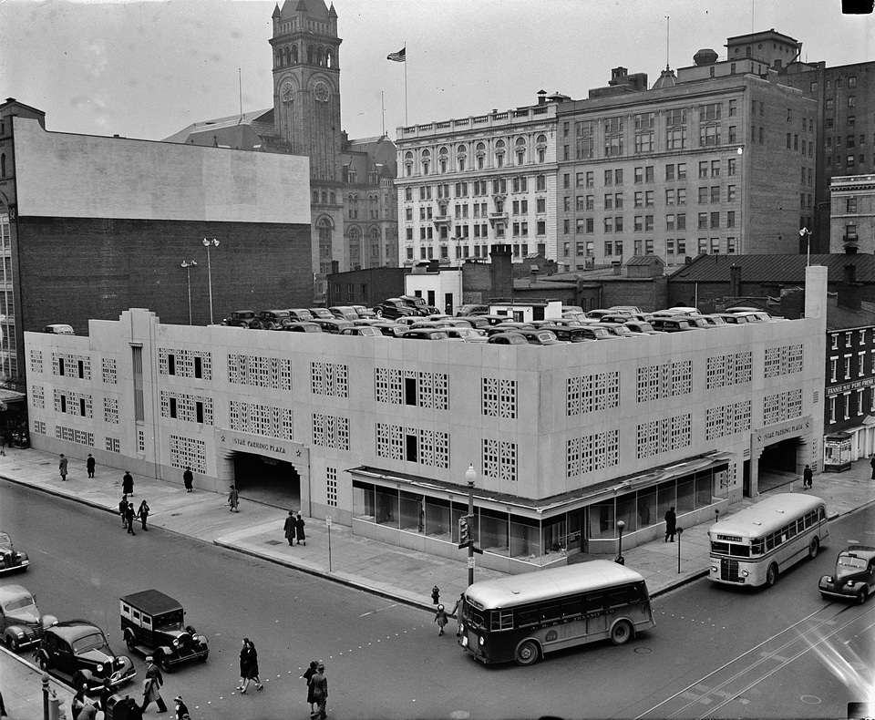 Plaza parking. Washington DC
